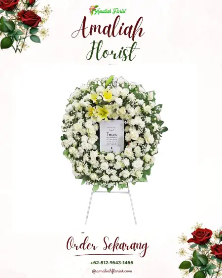 Krans Bunga Duka Prabumulih Timur